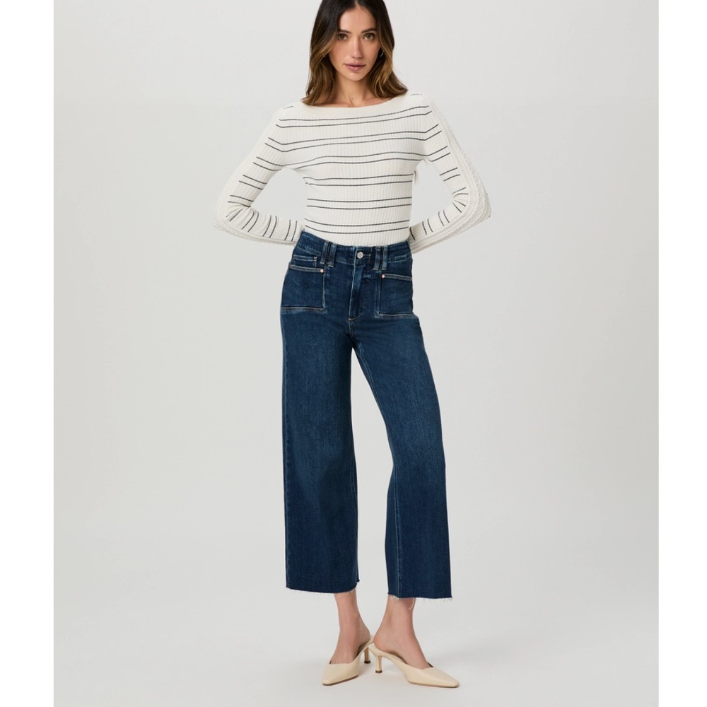 Paige Anessa Wide Leg High-Rise Jean
Purchased from Anthropologie